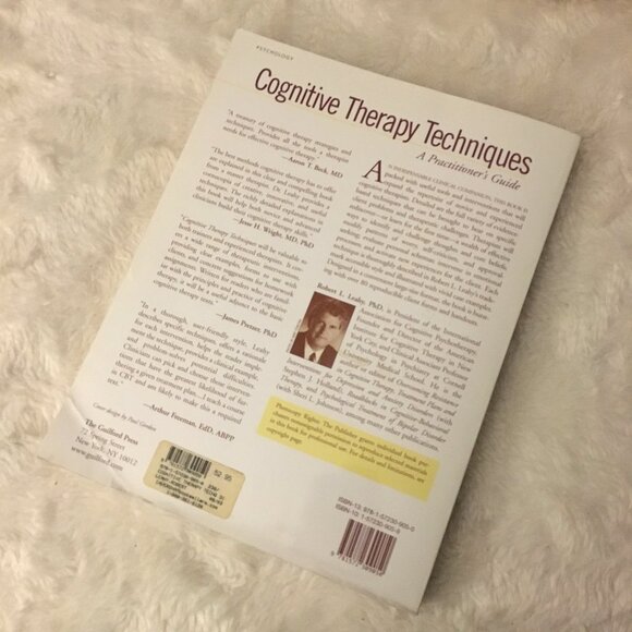 'Cognitive Therapy Techniques: A Practitioner's Guide' By Robert L. Leahy - Picture 2 of 7